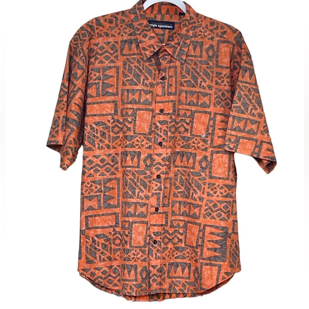 Reyn Spooner Button Down Hawaiian
Shirt Size XL
